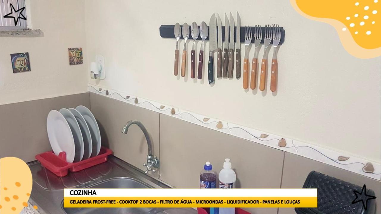 Kitnet Na Prainha Com Estacionamento Incluido Apartment อาร์ไฮยัล โด กาโบ ภายนอก รูปภาพ
